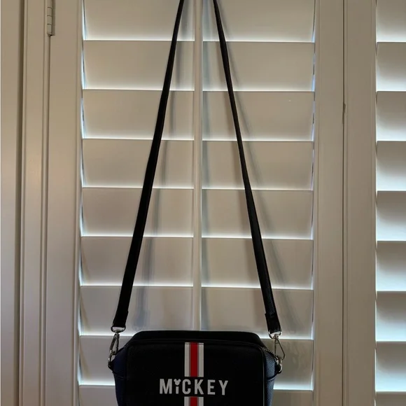 Disney Mickey Navy Mini Bag with Red Stripe - Picture 7 of 9
